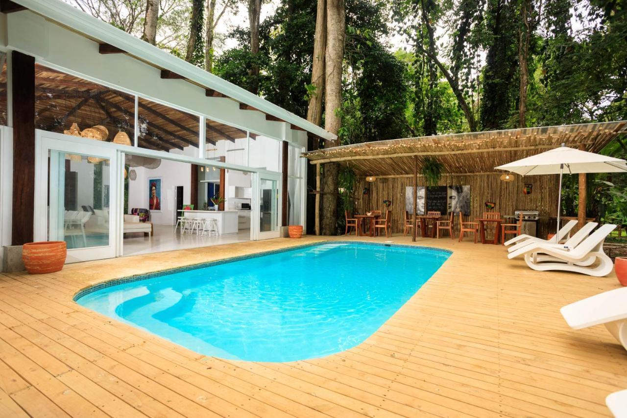 Puerto Viejo de Talamanca Gigi Brown Villa Frida Beachfront מראה חיצוני תמונה